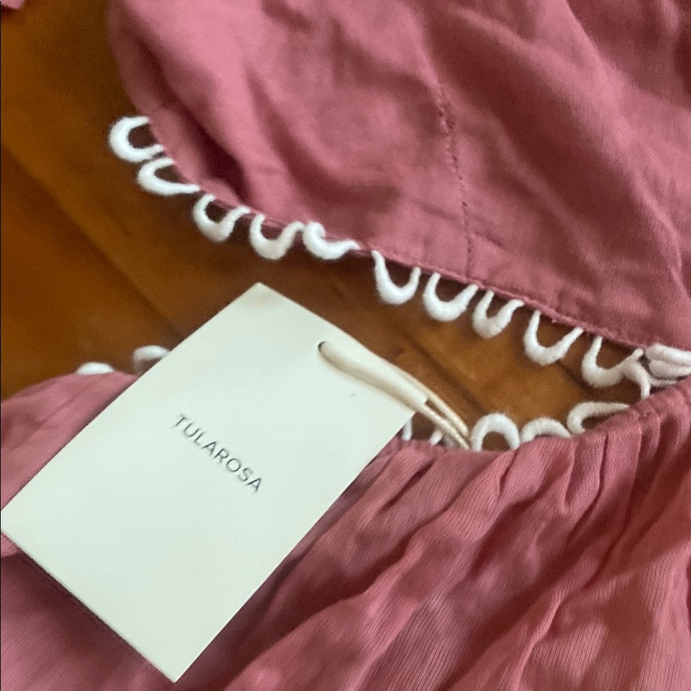 NWT Olynne TULAROSA cotton dress - Picture 6 of 7